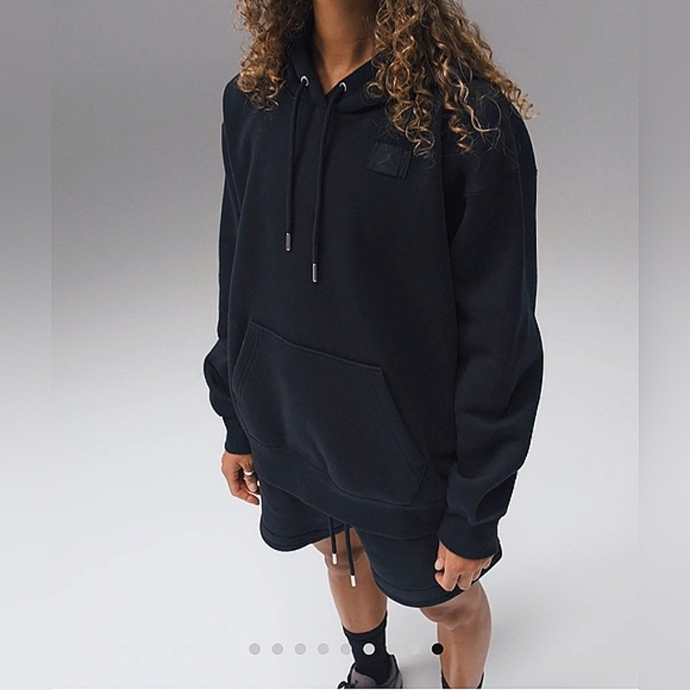 Jordan Flight Fleece Hoodie Women's Satin-Lined, New With Tags, Heavyweight